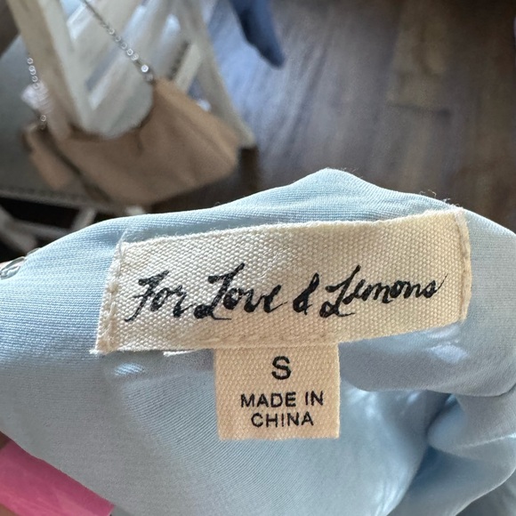 FOR LOVE AND LEMONS lace mini dress size small - Picture 3 of 3